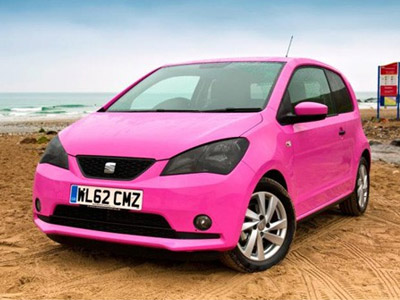 Ροζ… Seat Mii θα κυκλοφορήσει στη Μ. Βρετανία
